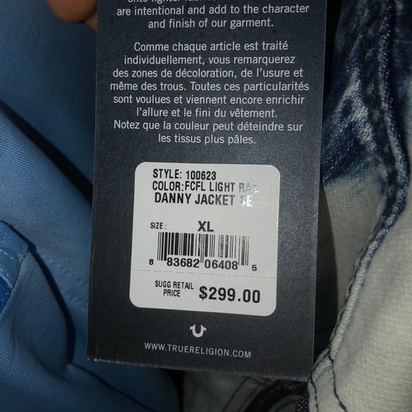 True religion jean jacket - Picture 7 of 7